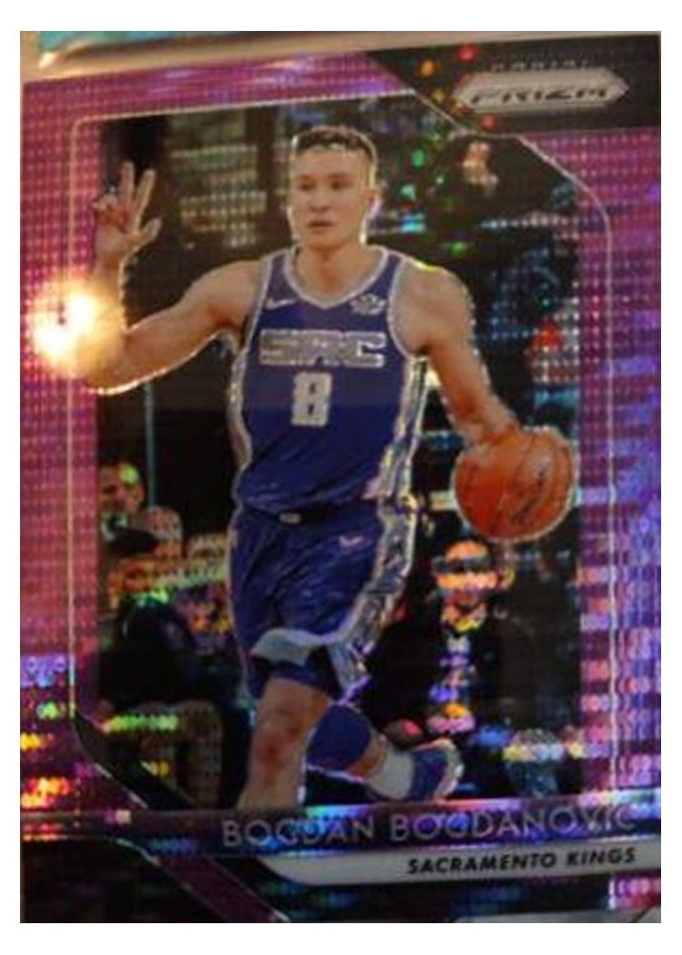 2018-19 Panini Prizm Base Set Bogdan Bogdanovic #161 card