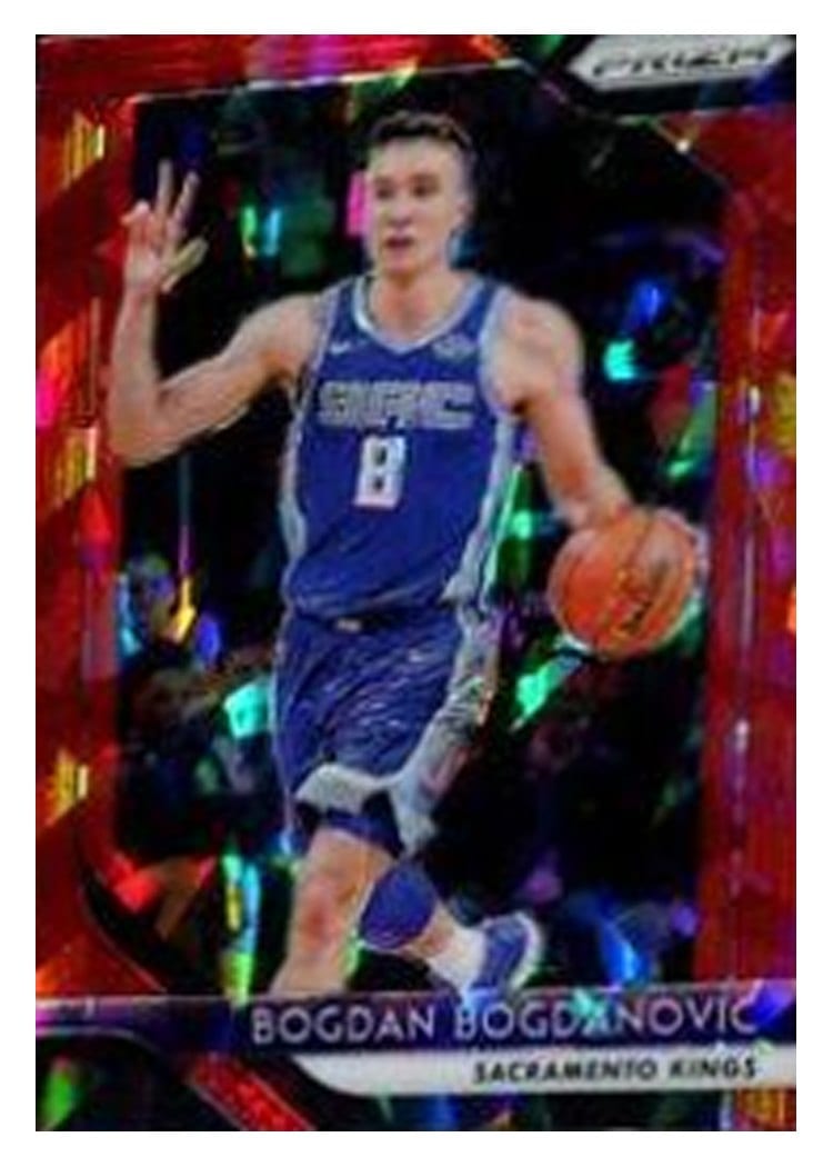 2018-19 Panini Prizm Base Set Bogdan Bogdanovic #161 card