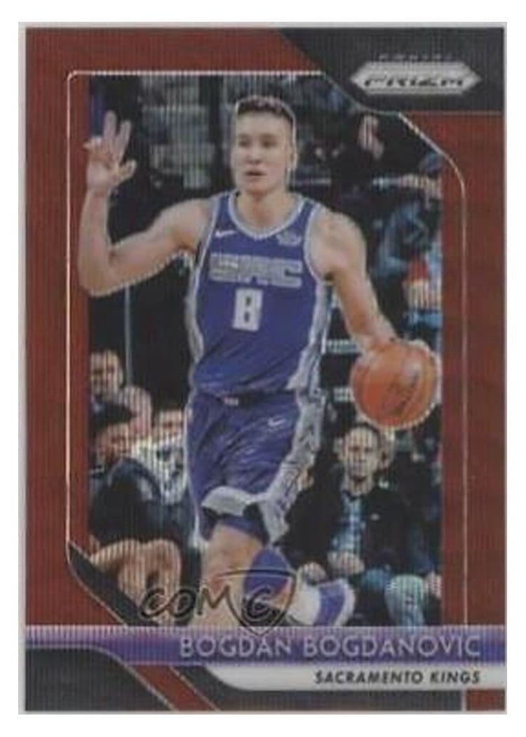 2018-19 Panini Prizm Base Set Bogdan Bogdanovic #161 card