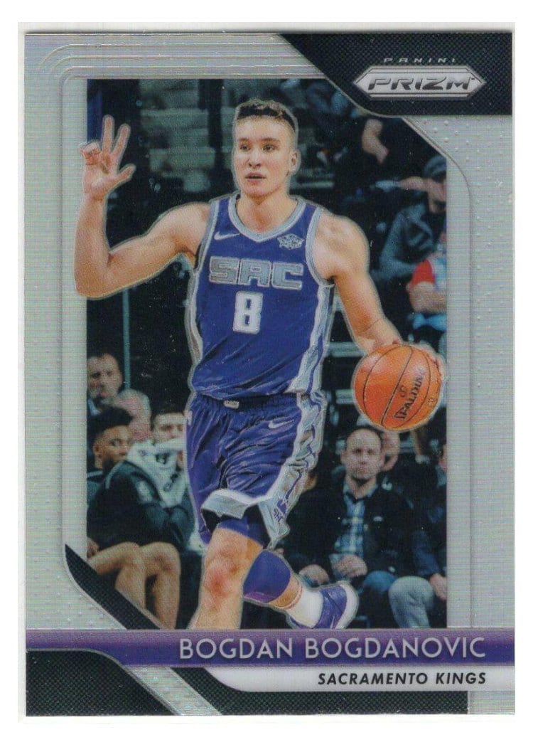 2018-19 Panini Prizm Base Set Bogdan Bogdanovic #161 card