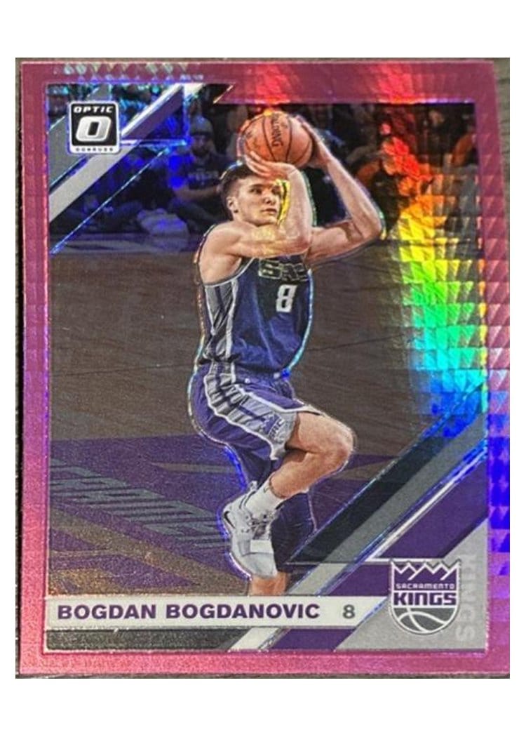 2019-20 Donruss Optic Base Set Bogdan Bogdanovic #97 card