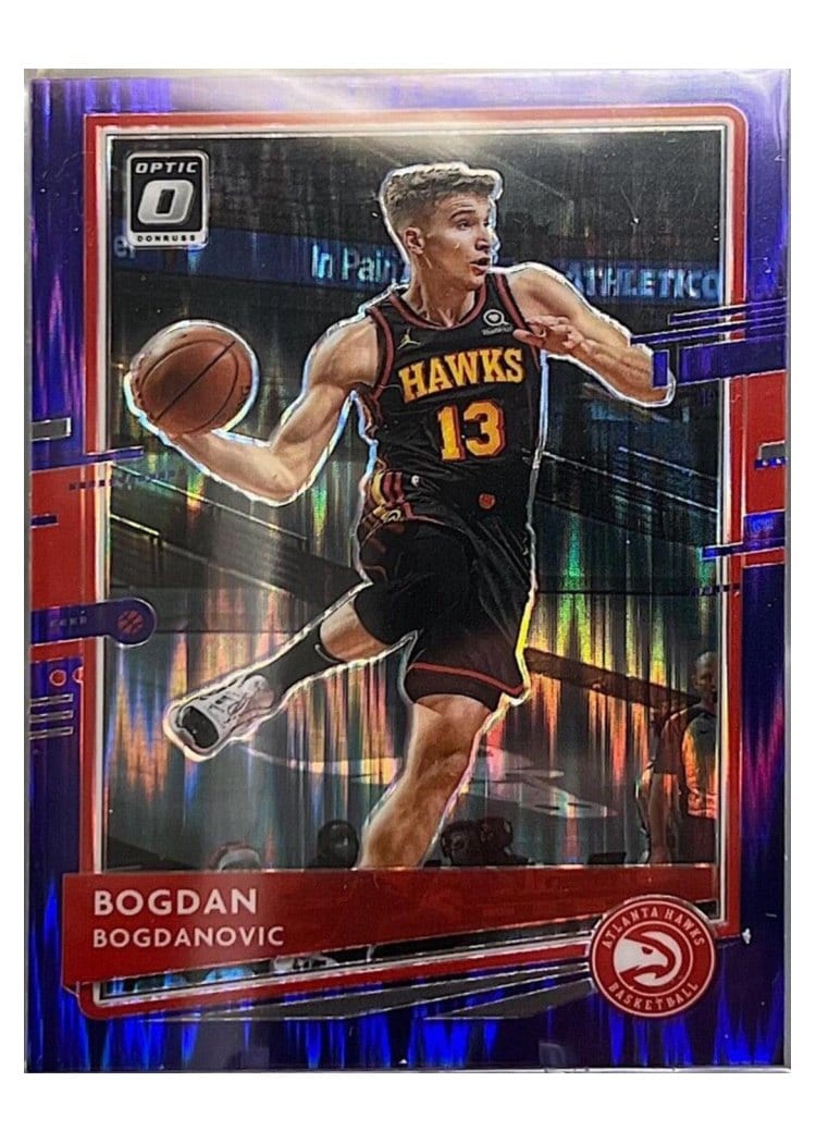 2020-21 Donruss Optic Base Set Bogdan Bogdanovic #104 card