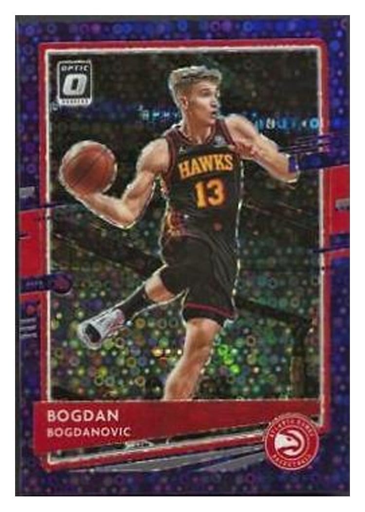 2020-21 Donruss Optic Base Set Bogdan Bogdanovic #104 card