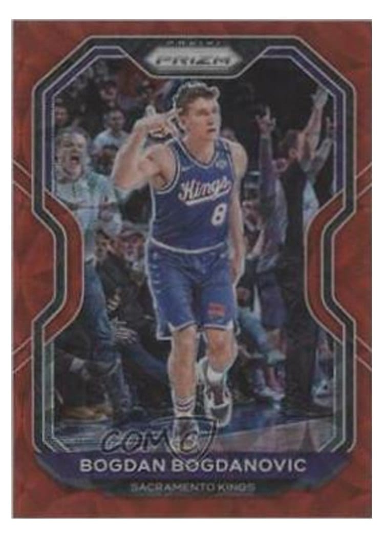2020-21 Panini Prizm Base Set Bogdan Bogdanovic #27 card