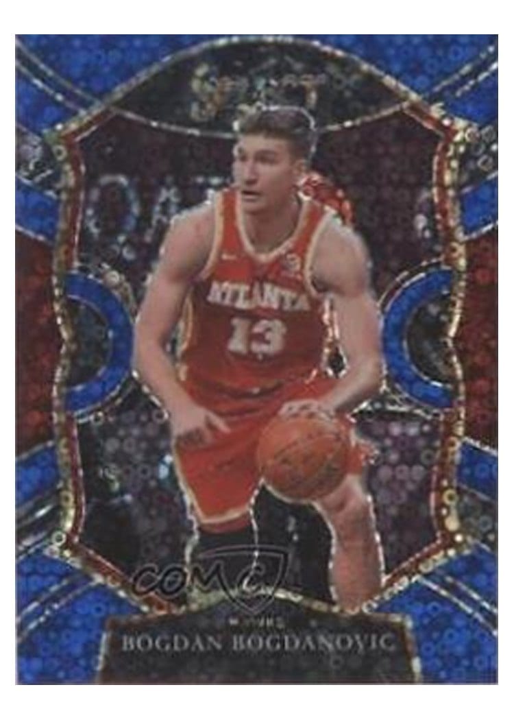 2020-21 Panini Select Base Set Bogdan Bogdanovic #50 card