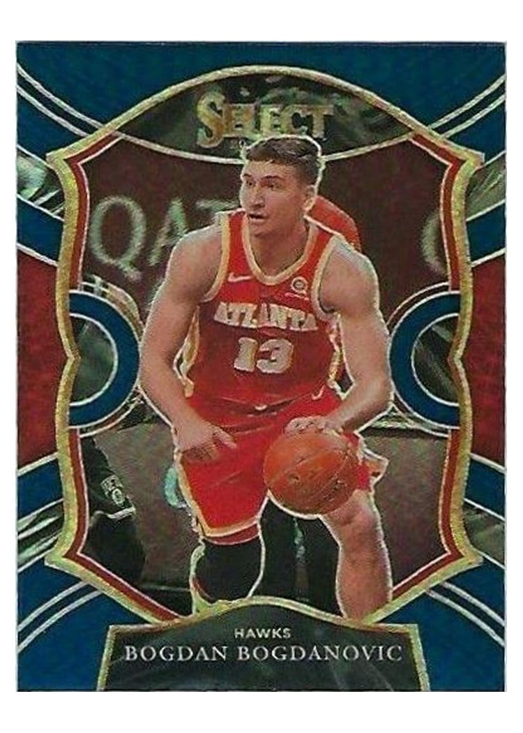 2020-21 Panini Select Base Set Bogdan Bogdanovic #50 card