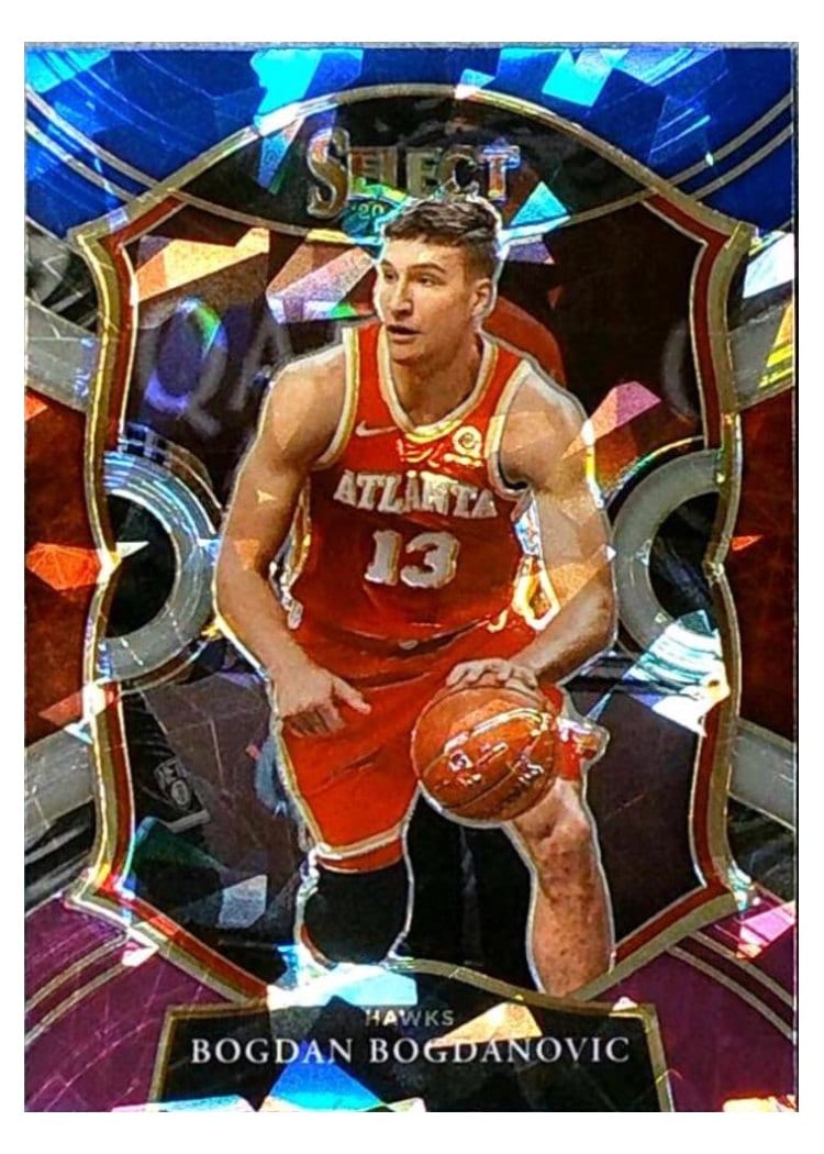 2020-21 Panini Select Base Set Bogdan Bogdanovic #50 card