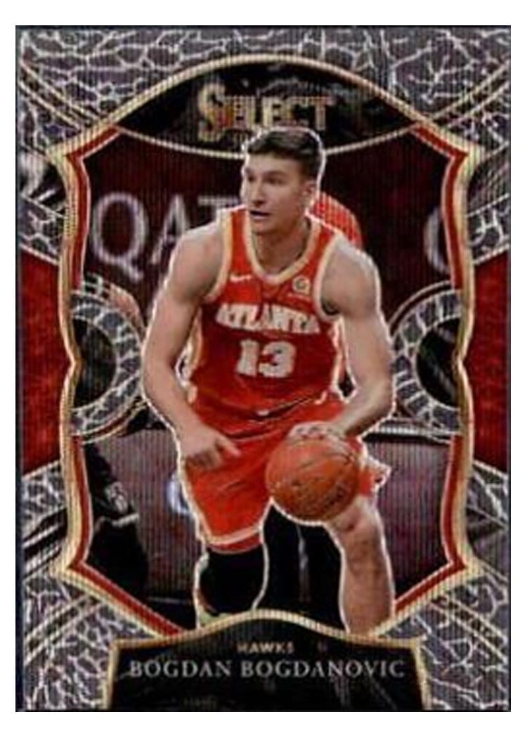 2020-21 Panini Select Base Set Bogdan Bogdanovic #50 card