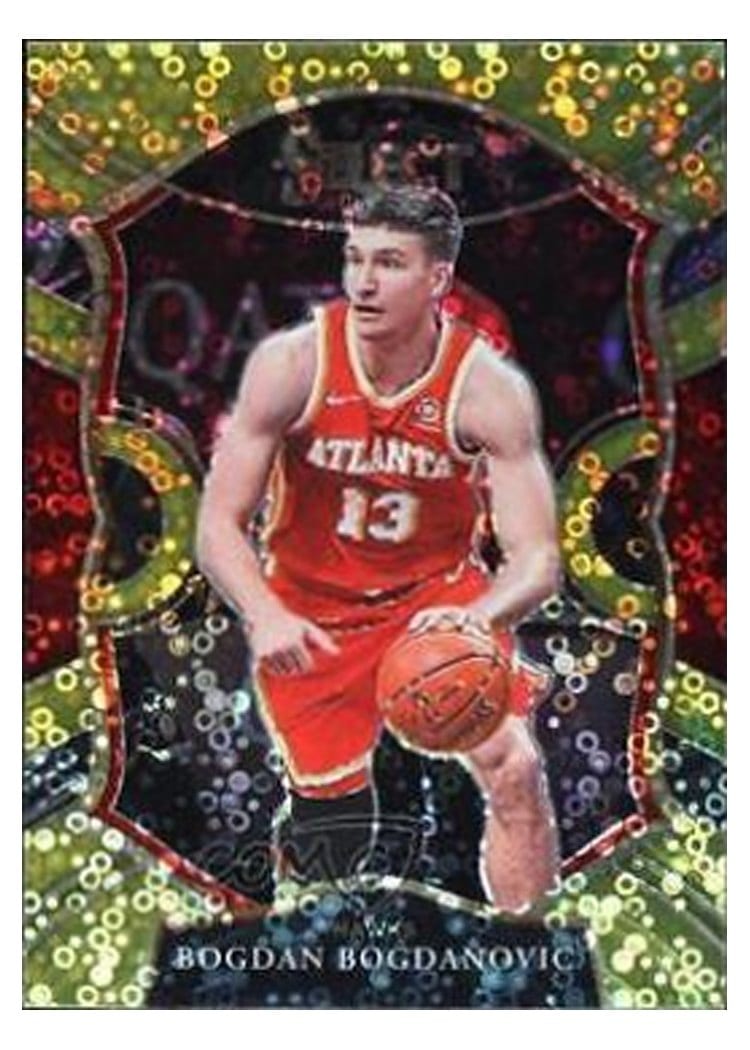 2020-21 Panini Select Base Set Bogdan Bogdanovic #50 card