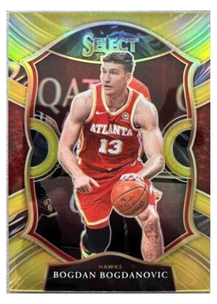 2020-21 Panini Select Base Set Bogdan Bogdanovic #50 card