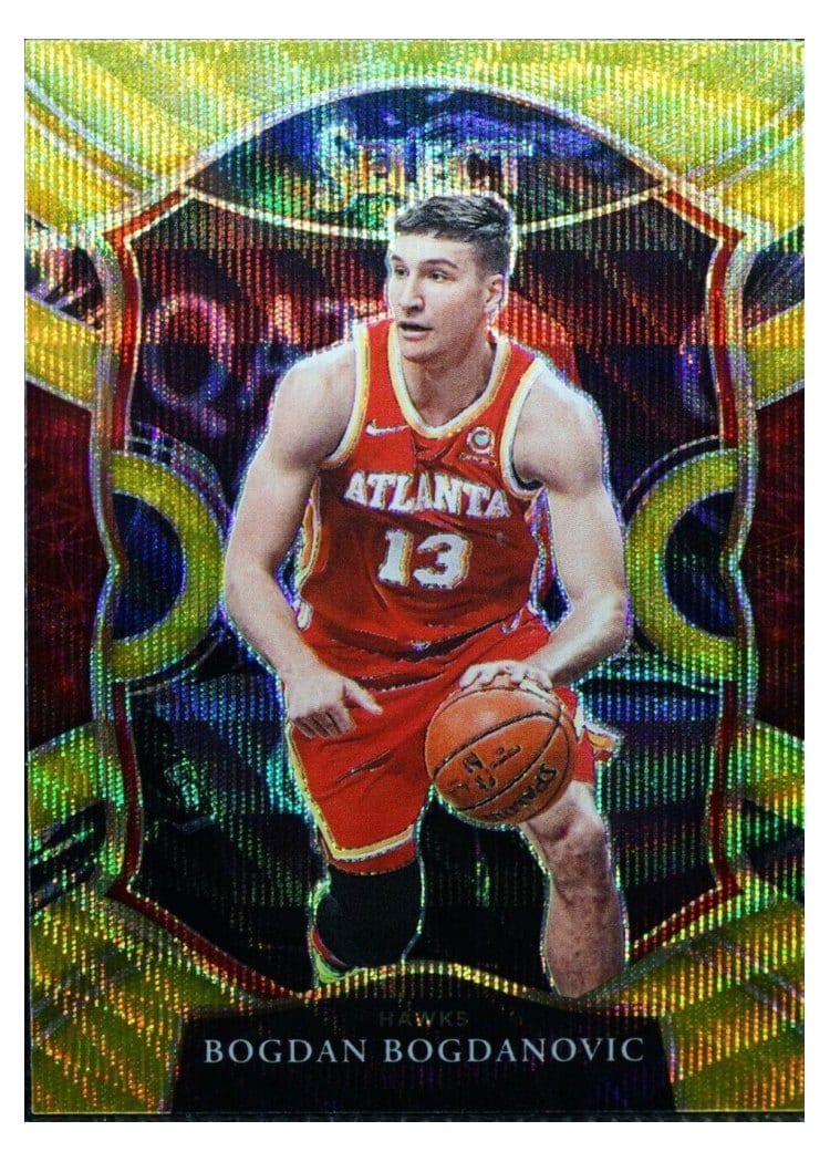 2020-21 Panini Select Base Set Bogdan Bogdanovic #50 card