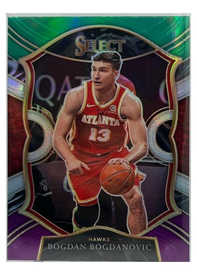2020-21 Panini Select Base Set Bogdan Bogdanovic #50 card
