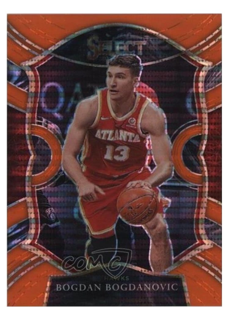 2020-21 Panini Select Base Set Bogdan Bogdanovic #50 card