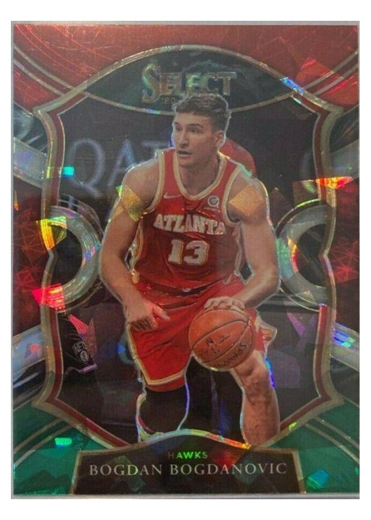 2020-21 Panini Select Base Set Bogdan Bogdanovic #50 card