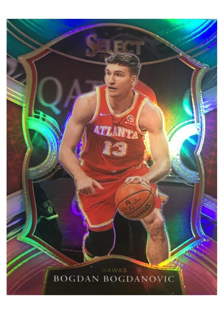 2020-21 Panini Select Base Set Bogdan Bogdanovic #50 card
