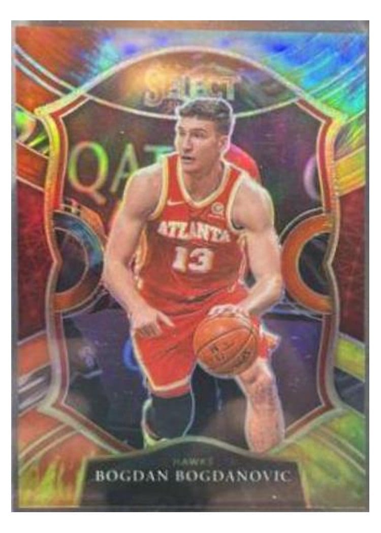 2020-21 Panini Select Base Set Bogdan Bogdanovic #50 card