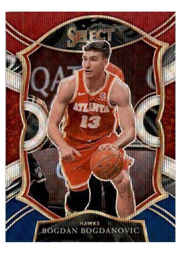 2020-21 Panini Select Base Set Bogdan Bogdanovic #50 card