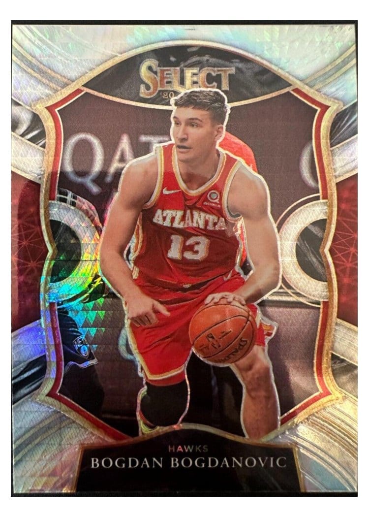 2020-21 Panini Select Base Set Bogdan Bogdanovic #50 card