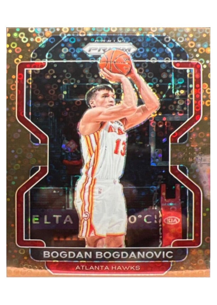 2021-22 Panini Prizm Base Set Bogdan Bogdanovic Silver Prizm #149 card