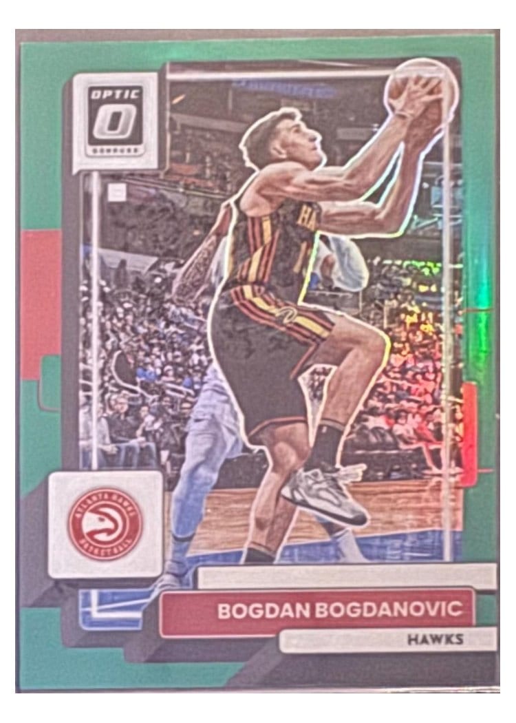 2022-23 Donruss Optic Base Set Bogdan Bogdanovic #115 card