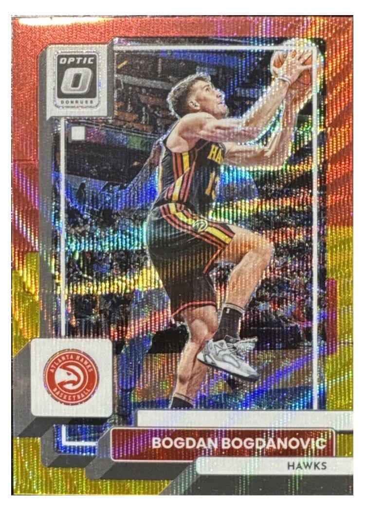 2022-23 Donruss Optic Base Set Bogdan Bogdanovic #115 card