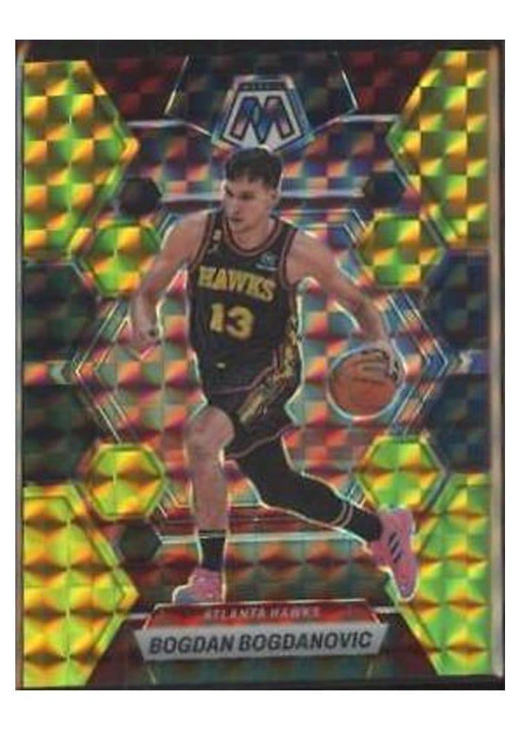 2022-23 Panini Mosaic Base Set Bogdan Bogdanovic #90 card