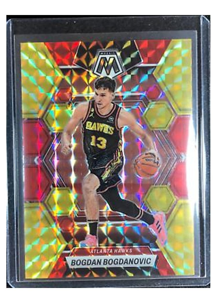 2022-23 Panini Mosaic Base Set Bogdan Bogdanovic #90 card