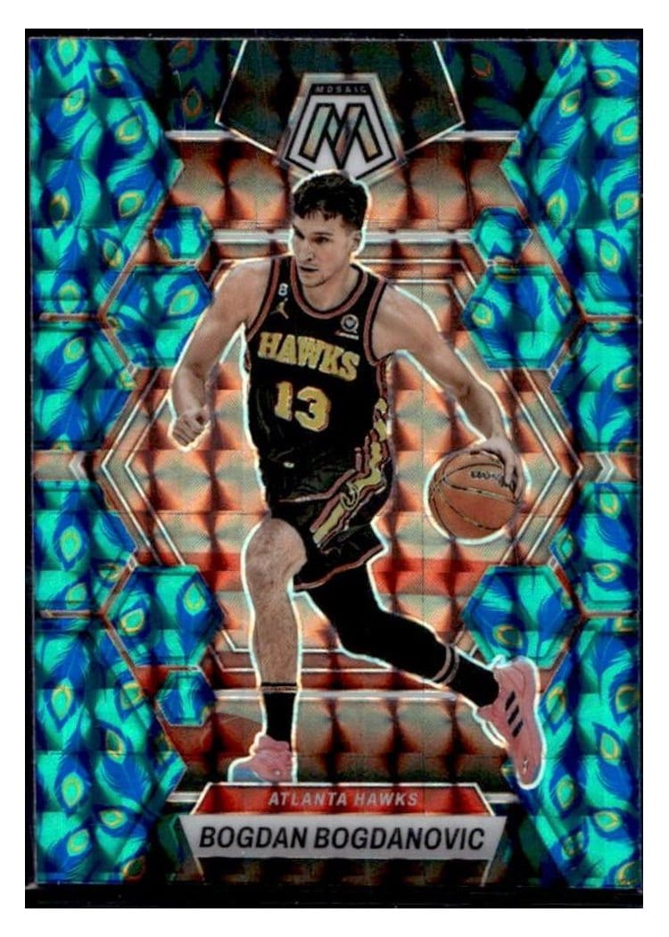 2022-23 Panini Mosaic Base Set Bogdan Bogdanovic #90 card