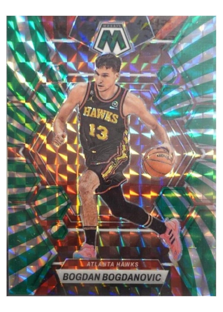 2022-23 Panini Mosaic Base Set Bogdan Bogdanovic #90 card