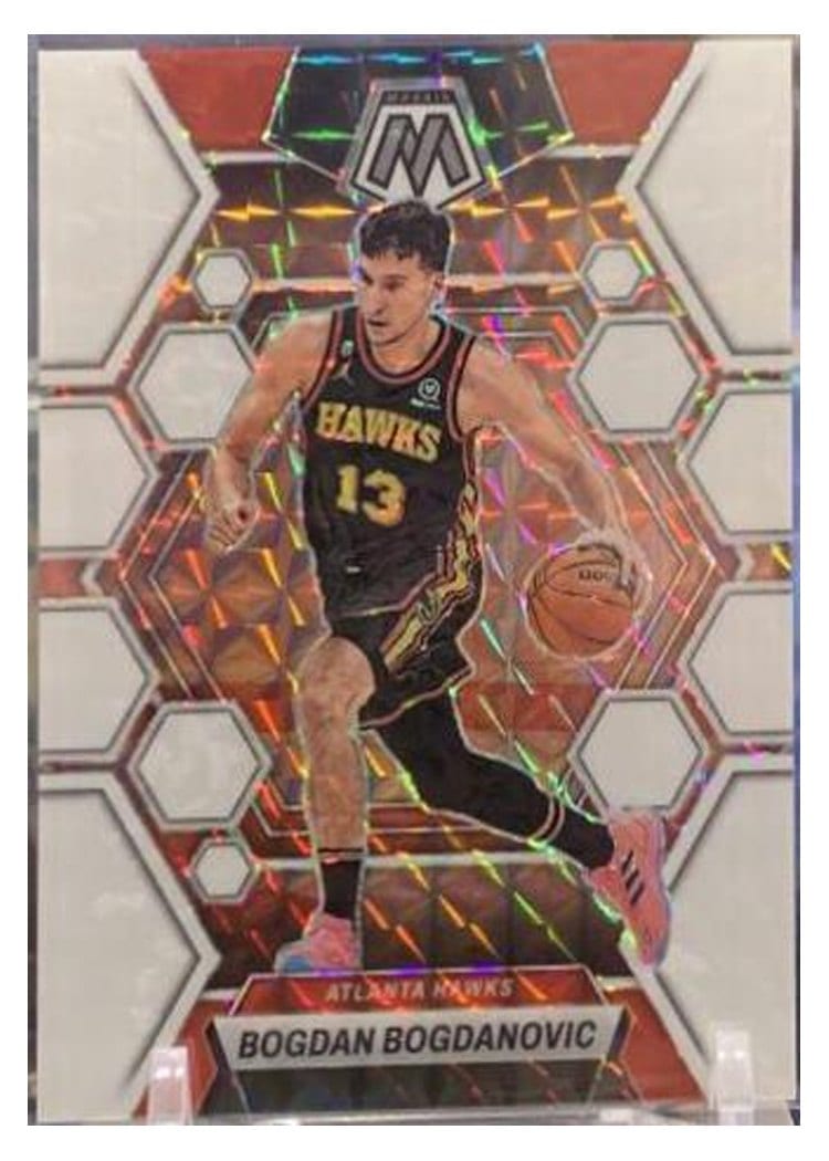 2022-23 Panini Mosaic Base Set Bogdan Bogdanovic #90 card