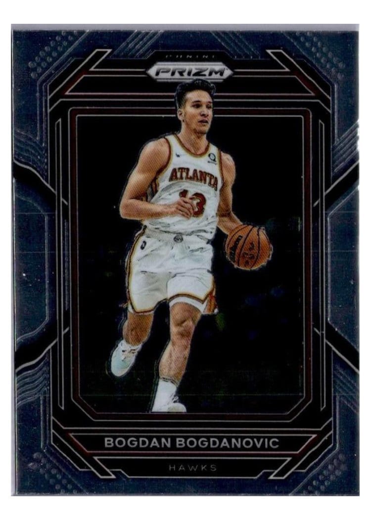 2022-23 Panini Prizm Base Set Bogdan Bogdanovic #158 card