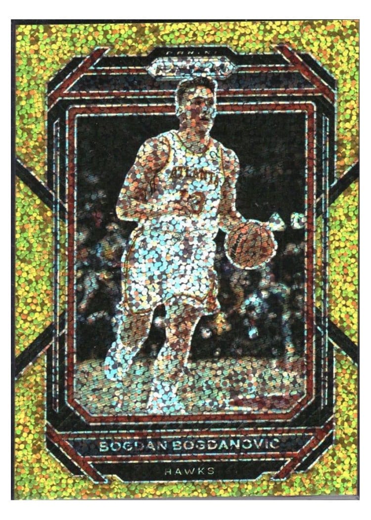 2022-23 Panini Prizm Base Set Bogdan Bogdanovic #158 card