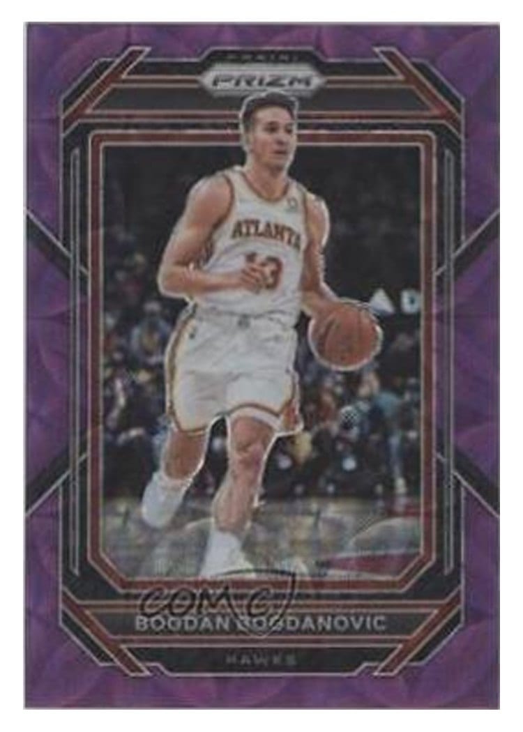 2022-23 Panini Prizm Base Set Bogdan Bogdanovic #158 card