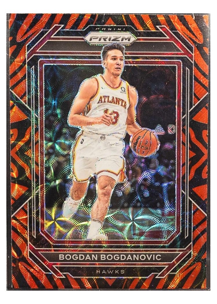 2022-23 Panini Prizm Base Set Bogdan Bogdanovic #158 card