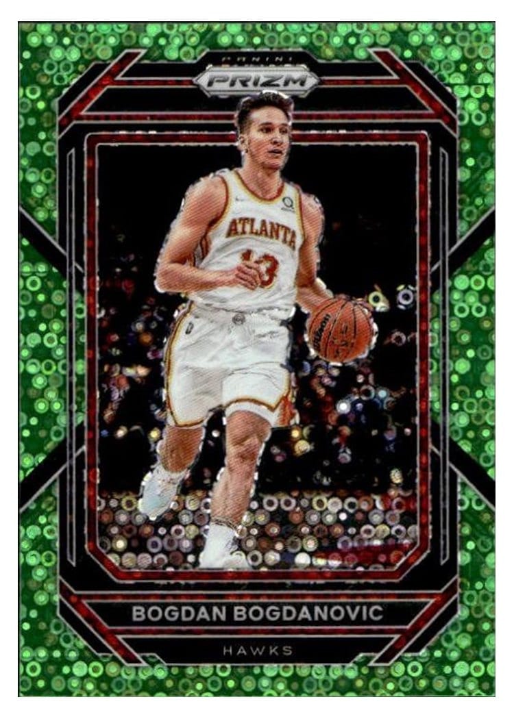 2022-23 Panini Prizm Base Set Bogdan Bogdanovic #158 card