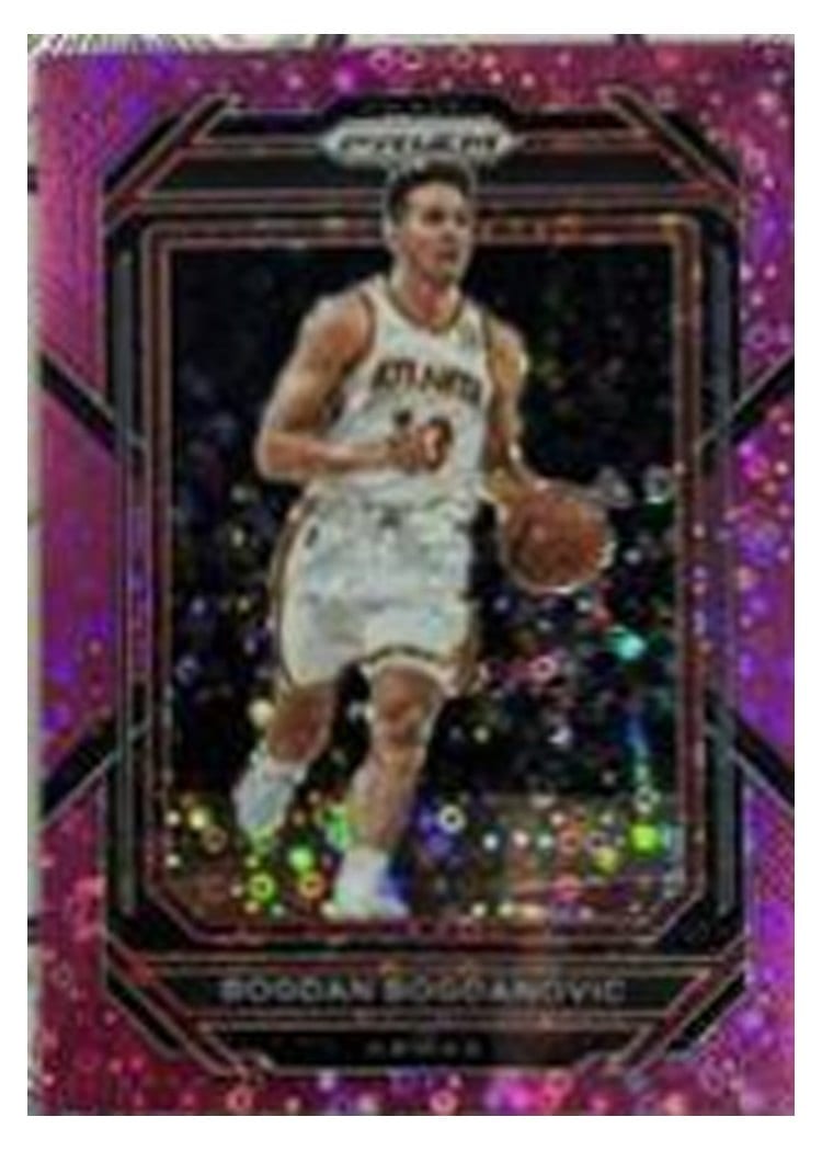 2022-23 Panini Prizm Base Set Bogdan Bogdanovic #158 card