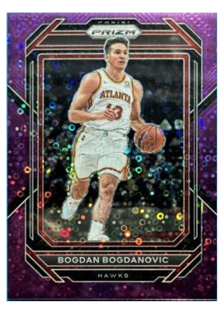 2022-23 Panini Prizm Base Set Bogdan Bogdanovic #158 card