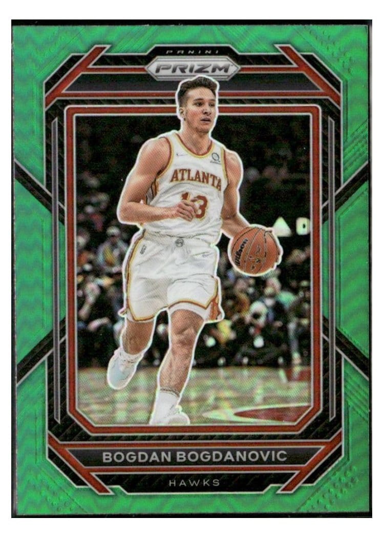 2022-23 Panini Prizm Base Set Bogdan Bogdanovic #158 card