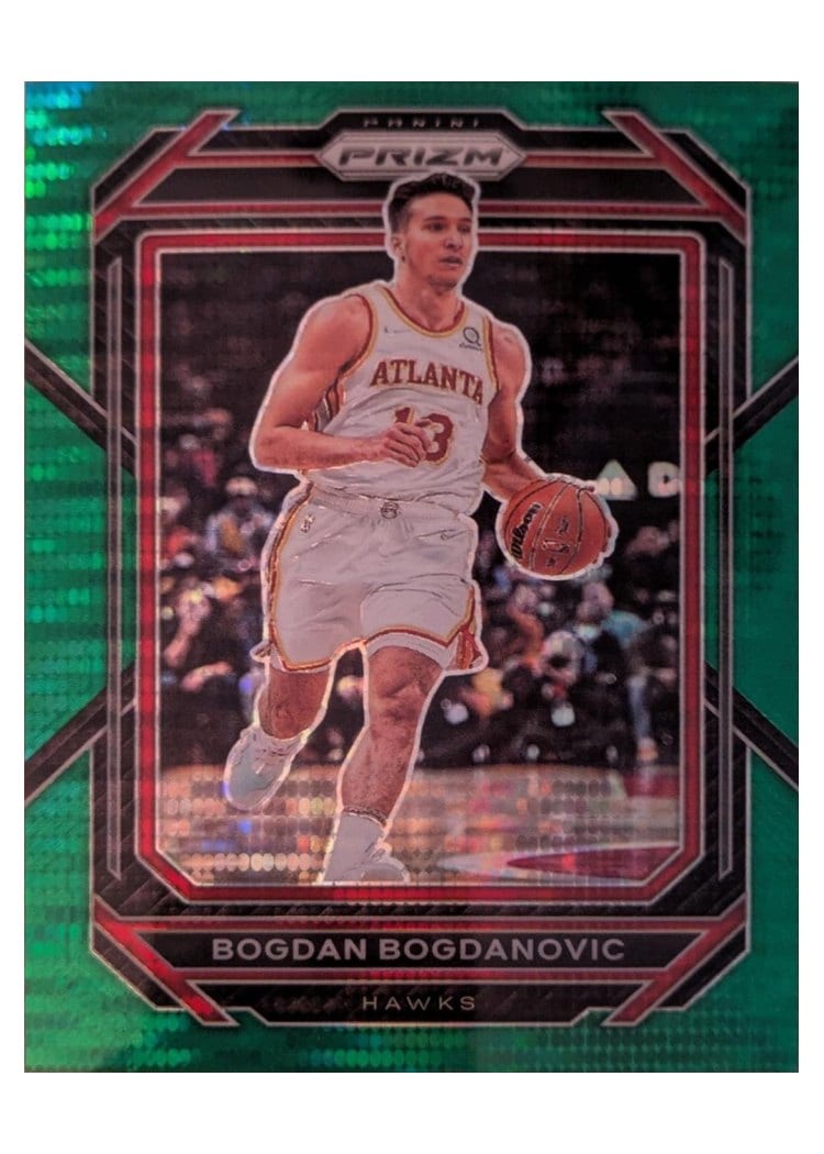 2022-23 Panini Prizm Base Set Bogdan Bogdanovic #158 card