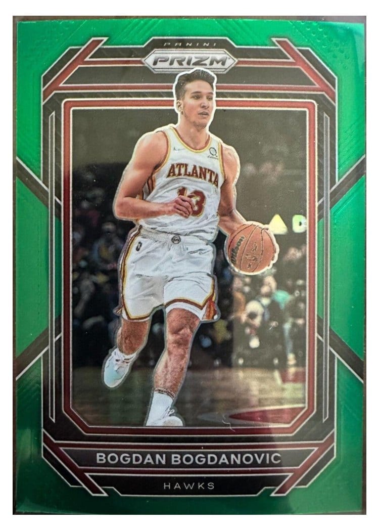 2022-23 Panini Prizm Base Set Bogdan Bogdanovic #158 card