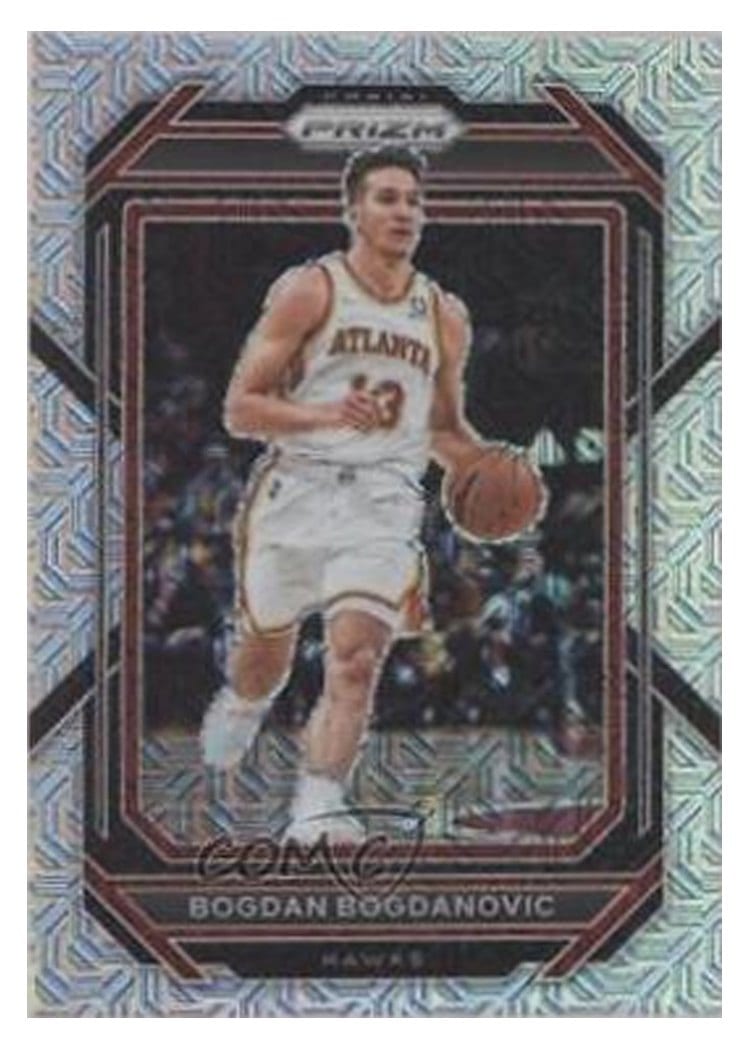 2022-23 Panini Prizm Base Set Bogdan Bogdanovic #158 card
