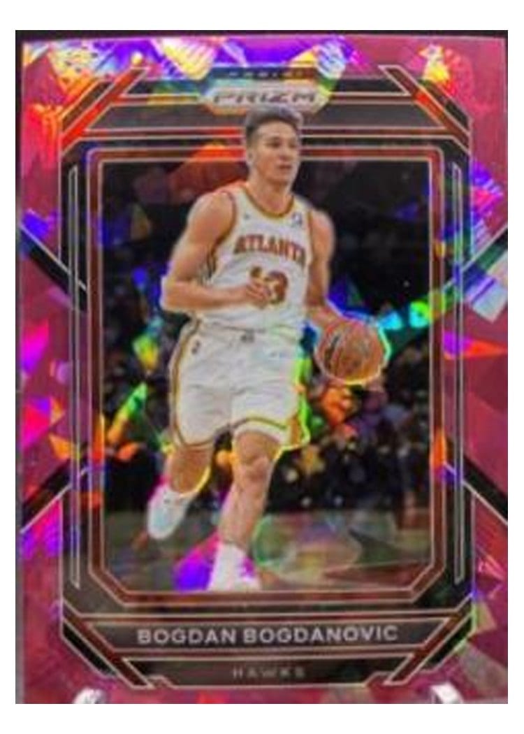 2022-23 Panini Prizm Base Set Bogdan Bogdanovic #158 card