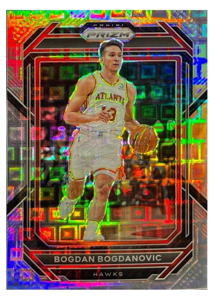 2022-23 Panini Prizm Base Set Bogdan Bogdanovic #158 card