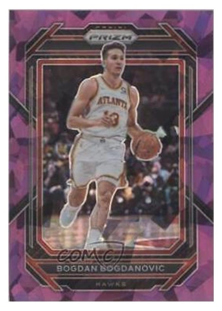 2022-23 Panini Prizm Base Set Bogdan Bogdanovic #158 card