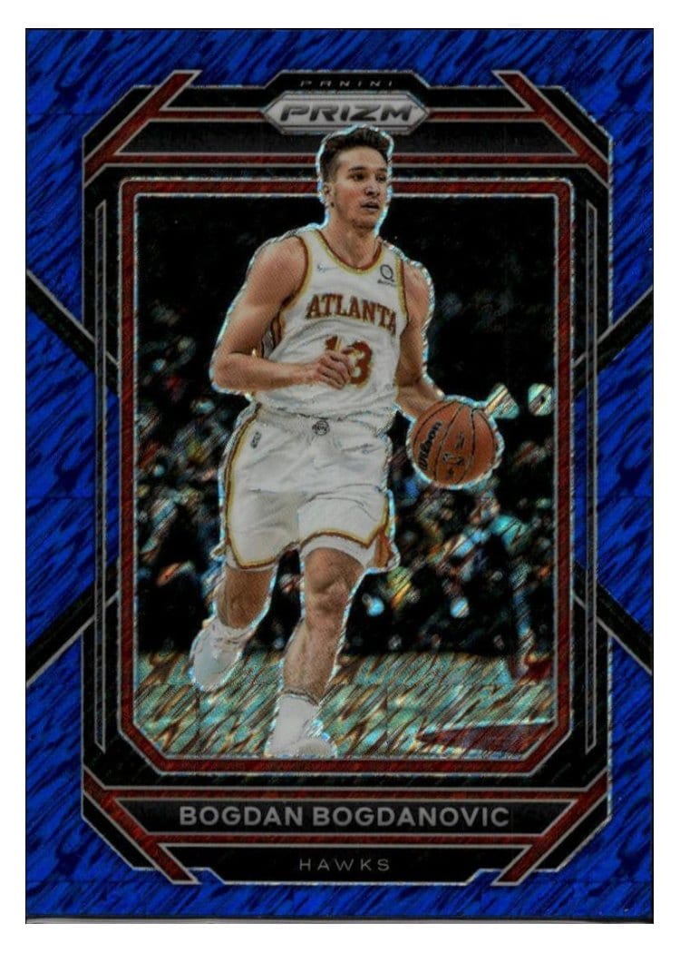2022-23 Panini Prizm Base Set Bogdan Bogdanovic #158 card