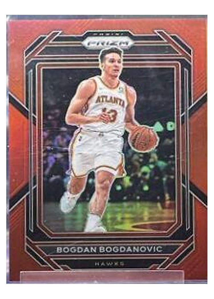 2022-23 Panini Prizm Base Set Bogdan Bogdanovic #158 card