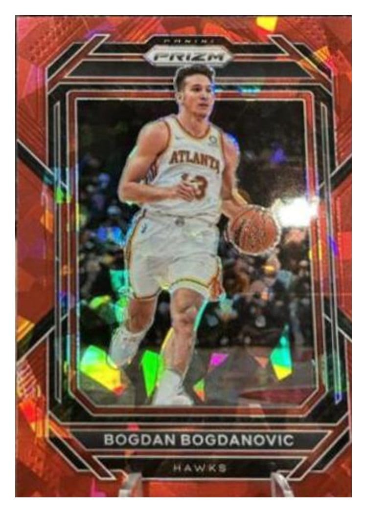 2022-23 Panini Prizm Base Set Bogdan Bogdanovic #158 card