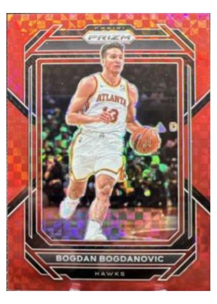 2022-23 Panini Prizm Base Set Bogdan Bogdanovic #158 card