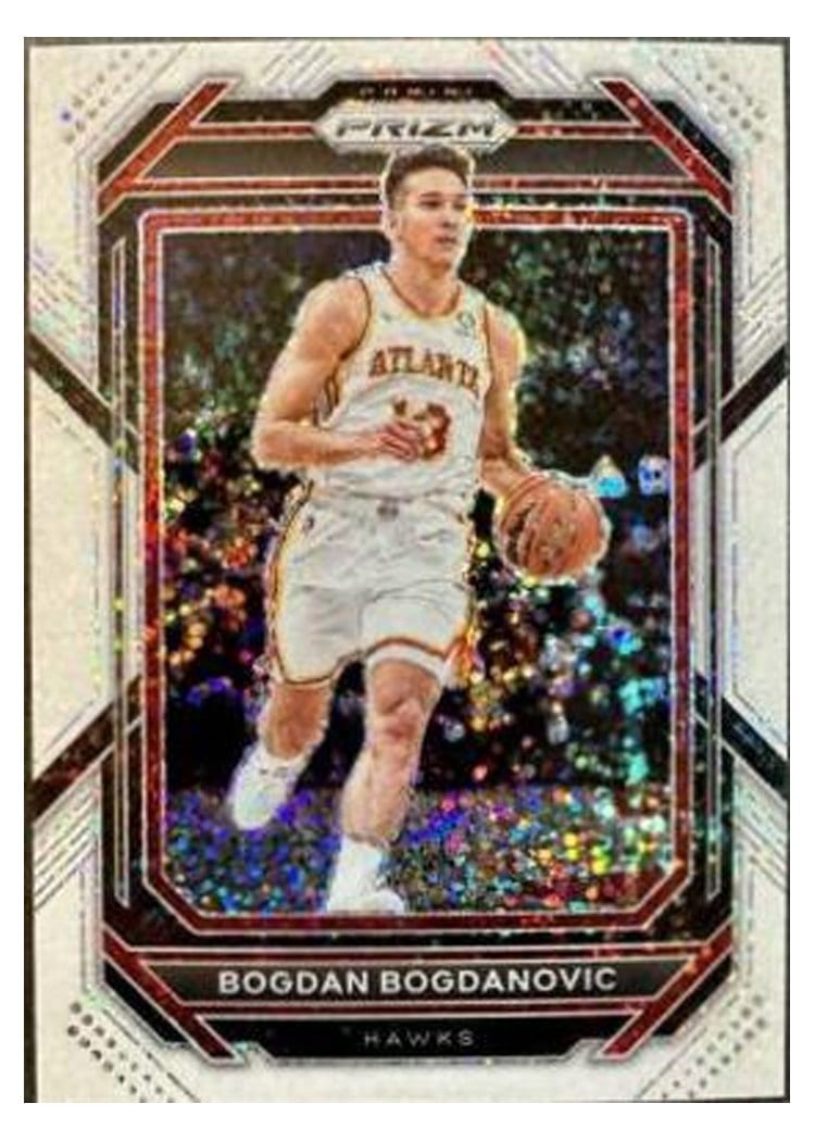 2022-23 Panini Prizm Base Set Bogdan Bogdanovic #158 card
