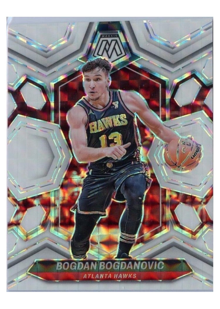 2023-24 Panini Mosaic Base Set Bogdan Bogdanovic #24 card